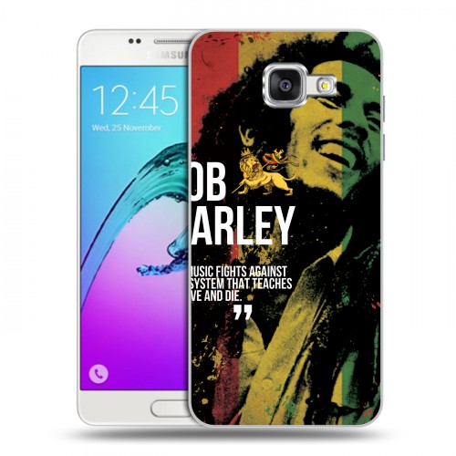 Дизайнерский силиконовый чехол для Samsung Galaxy A5 (2016) Боб Марли