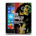 Дизайнерский пластиковый чехол для Microsoft Lumia 435 Боб Марли