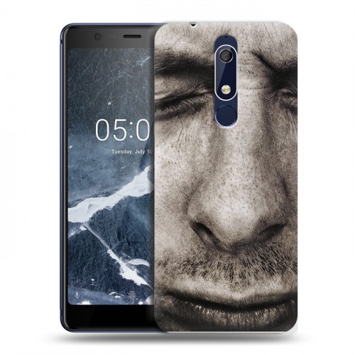 Дизайнерский пластиковый чехол для Nokia 5.1