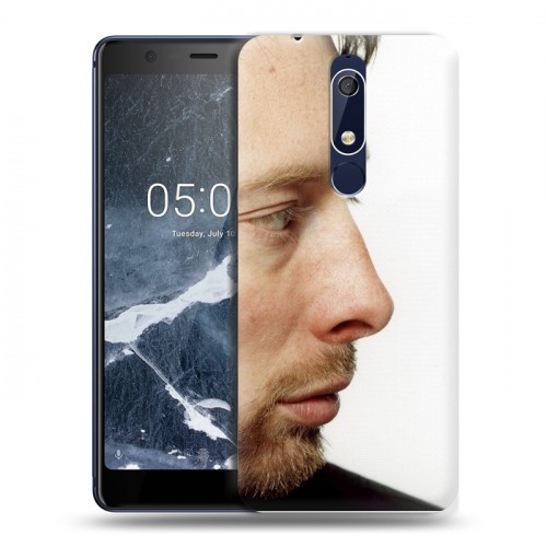 Дизайнерский пластиковый чехол для Nokia 5.1