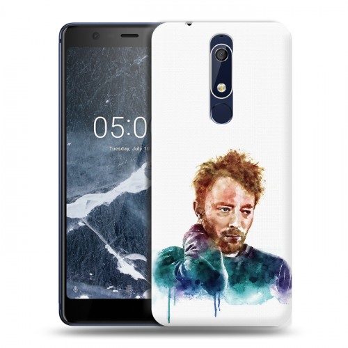 Дизайнерский пластиковый чехол для Nokia 5.1