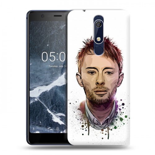 Дизайнерский пластиковый чехол для Nokia 5.1