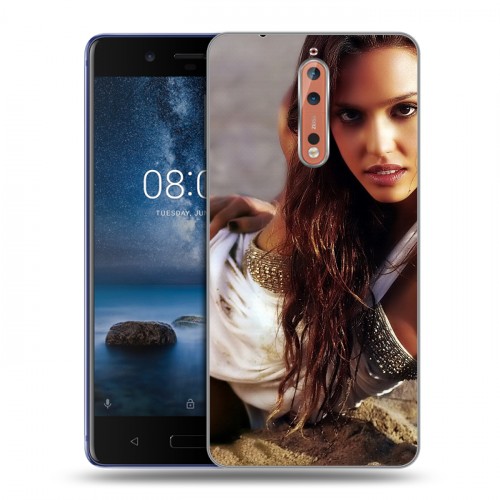 Дизайнерский пластиковый чехол для Nokia 8