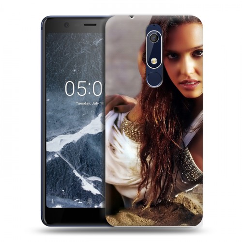 Дизайнерский пластиковый чехол для Nokia 5.1