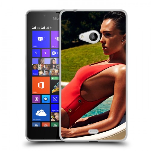 Дизайнерский пластиковый чехол для Microsoft Lumia 540