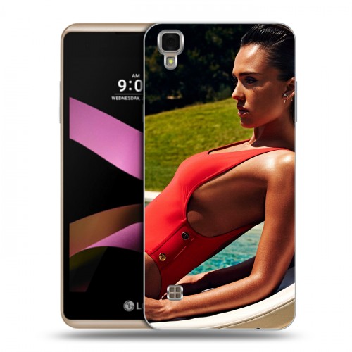 Дизайнерский силиконовый чехол для LG X Style