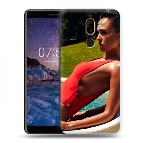 Дизайнерский пластиковый чехол для Nokia 7 Plus