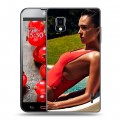 Дизайнерский пластиковый чехол для LG Optimus G