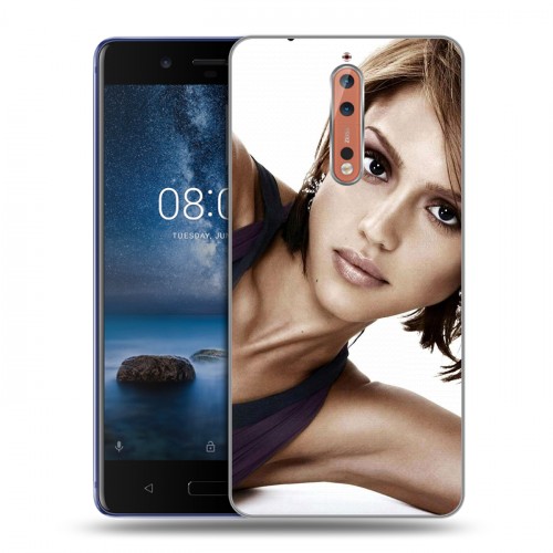 Дизайнерский пластиковый чехол для Nokia 8