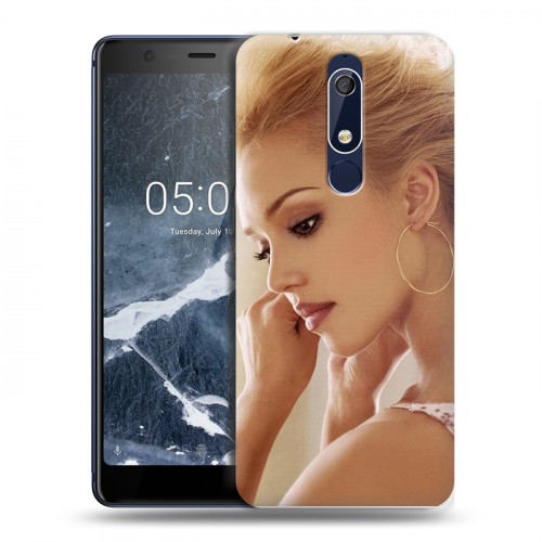 Дизайнерский пластиковый чехол для Nokia 5.1