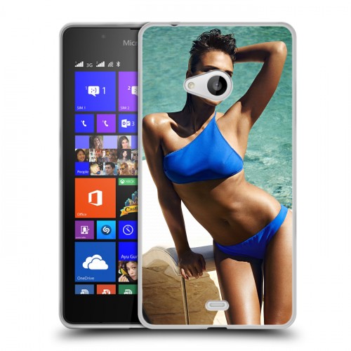 Дизайнерский пластиковый чехол для Microsoft Lumia 540