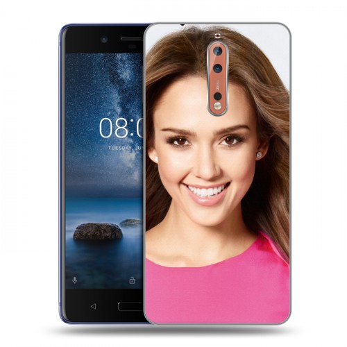 Дизайнерский пластиковый чехол для Nokia 8