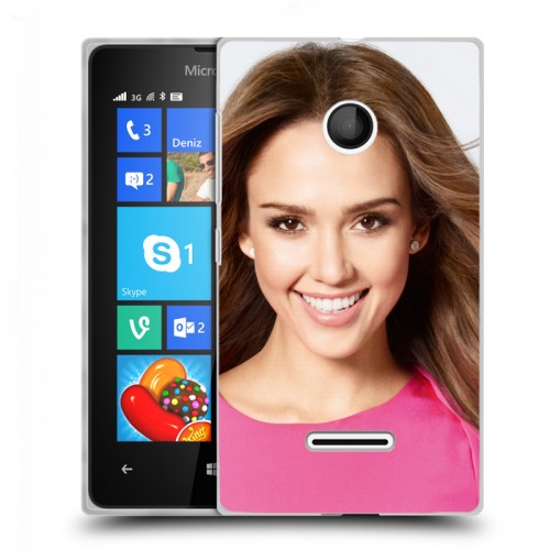 Дизайнерский пластиковый чехол для Microsoft Lumia 435