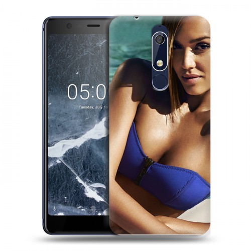 Дизайнерский пластиковый чехол для Nokia 5.1