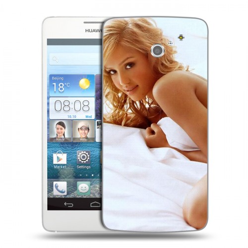 Дизайнерский пластиковый чехол для Huawei Ascend D2