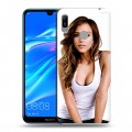 Дизайнерский пластиковый чехол для Huawei Y6 (2019) Джессика Альба