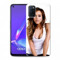 Дизайнерский пластиковый чехол для OPPO A52 Джессика Альба