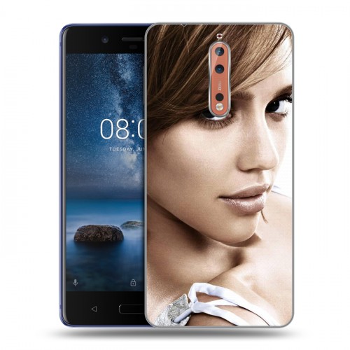 Дизайнерский пластиковый чехол для Nokia 8