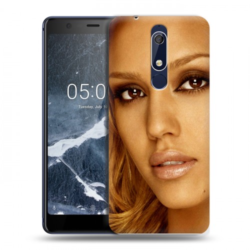 Дизайнерский пластиковый чехол для Nokia 5.1