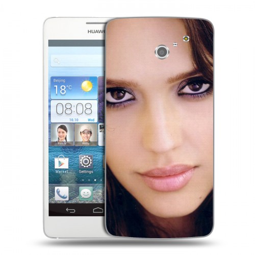 Дизайнерский пластиковый чехол для Huawei Ascend D2