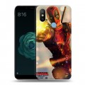 Дизайнерский силиконовый чехол для Xiaomi Mi A2 Дэдпул