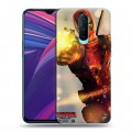 Дизайнерский пластиковый чехол для OPPO RX17 Pro Дэдпул