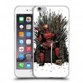 Дизайнерский силиконовый чехол для Iphone 6 Plus/6s Plus Дэдпул