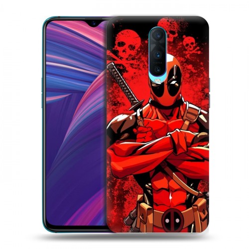 Дизайнерский пластиковый чехол для OPPO RX17 Pro Дэдпул