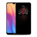 Дизайнерский силиконовый с усиленными углами чехол для Xiaomi RedMi 8A Дэдпул