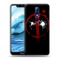 Дизайнерский силиконовый чехол для Nokia 5.1 Plus Дэдпул