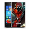 Дизайнерский пластиковый чехол для Microsoft Lumia 435 Дэдпул