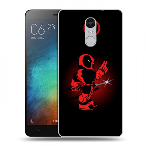 Дизайнерский силиконовый чехол для Xiaomi RedMi Pro Дэдпул