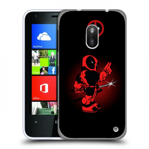 Дизайнерский пластиковый чехол для Nokia Lumia 620 Дэдпул