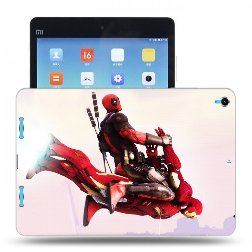 Дизайнерский силиконовый чехол для Xiaomi MiPad Дэдпул