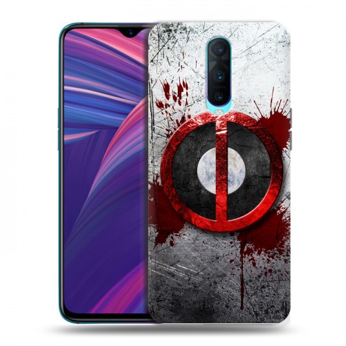 Дизайнерский пластиковый чехол для OPPO RX17 Pro Дэдпул