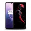 Дизайнерский пластиковый чехол для OnePlus 7 Дэдпул