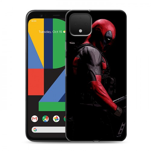 Дизайнерский пластиковый чехол для Google Pixel 4 Дэдпул