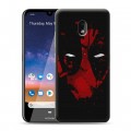 Дизайнерский пластиковый чехол для Nokia 2.2 Дэдпул