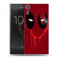 Дизайнерский пластиковый чехол для Sony Xperia XZs Дэдпул