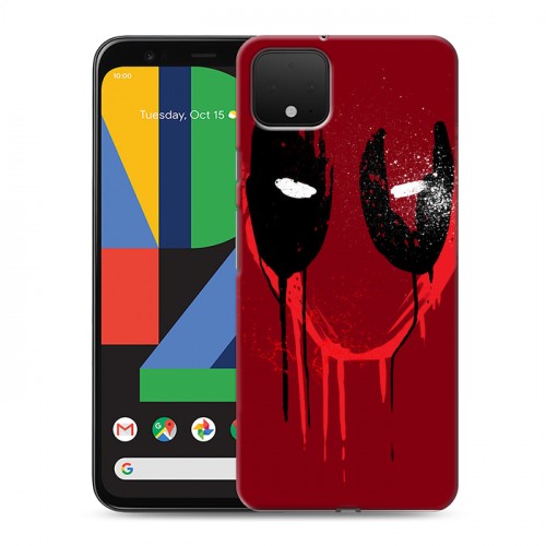 Дизайнерский пластиковый чехол для Google Pixel 4 Дэдпул