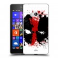 Дизайнерский пластиковый чехол для Microsoft Lumia 540 Дэдпул