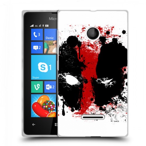 Дизайнерский пластиковый чехол для Microsoft Lumia 435 Дэдпул