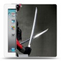 Дизайнерский пластиковый чехол для Ipad 2/3/4 Дэдпул