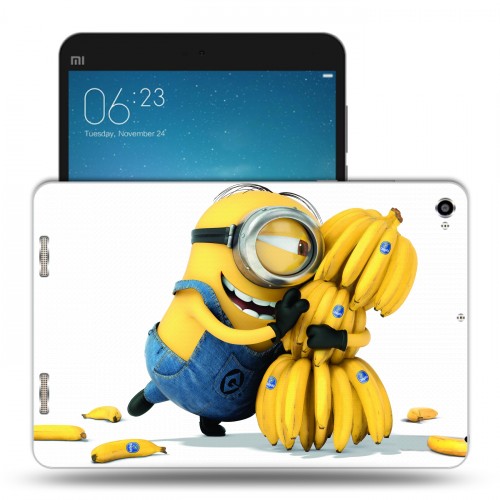 Дизайнерский силиконовый чехол для Xiaomi Mi Pad 2 Миньоны