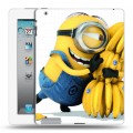 Дизайнерский пластиковый чехол для Ipad 2/3/4 Миньоны