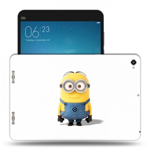 Дизайнерский силиконовый чехол для Xiaomi Mi Pad 2 Миньоны