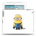 Дизайнерский пластиковый чехол для Ipad 2/3/4 Миньоны