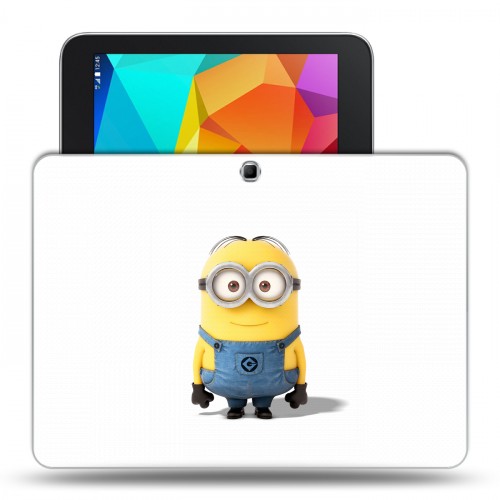 Дизайнерский силиконовый чехол для Samsung Galaxy Tab 4 10.1 Миньоны