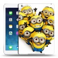 Дизайнерский силиконовый чехол для Ipad (2017) Миньоны