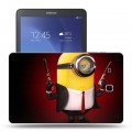 Дизайнерский силиконовый чехол для Samsung Galaxy Tab E 9.6 Миньоны
